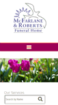 Mobile Screenshot of mcfarlane-roberts.ca